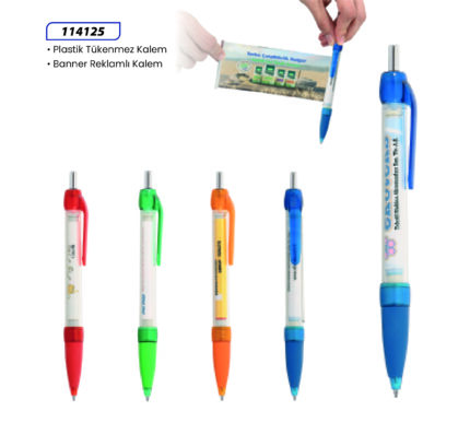 114125 Plastik Kalem