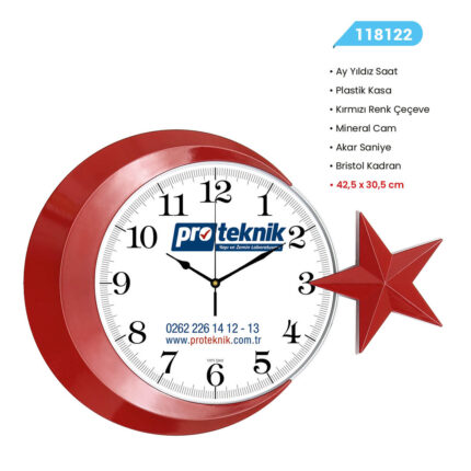 118122 AY YILDIZ SAAT