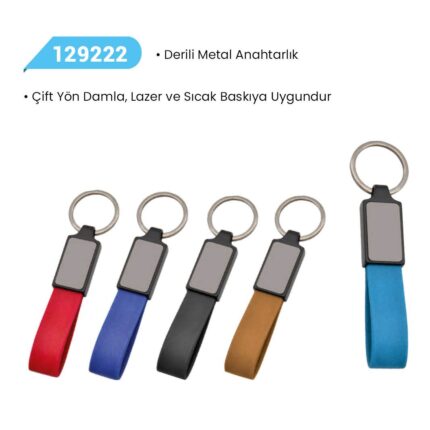 129222 DERİLİ ANAHTARLIK