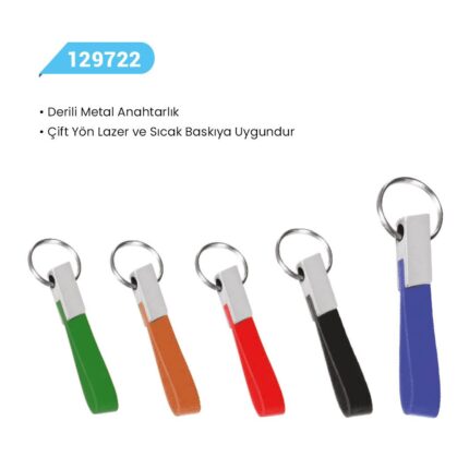129722 DERİLİ ANAHTARLIK