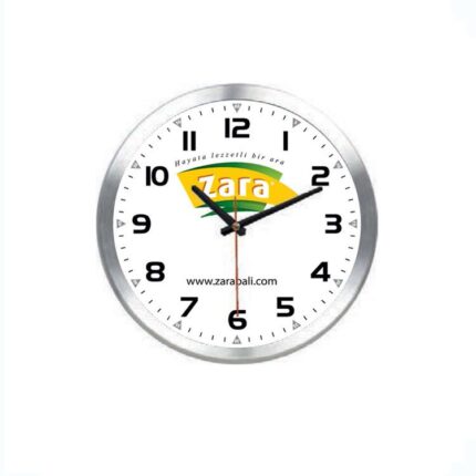 132319 Promosyon Metal Duvar Saati