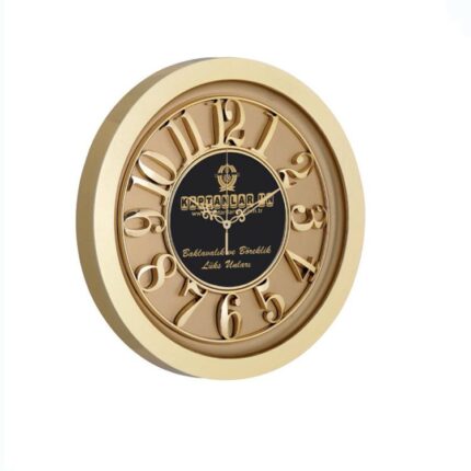 133319 Promosyon Metalize Duvar Saati