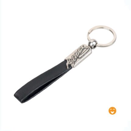136219 Promosyon Suni Deri Metal Anahtarlık