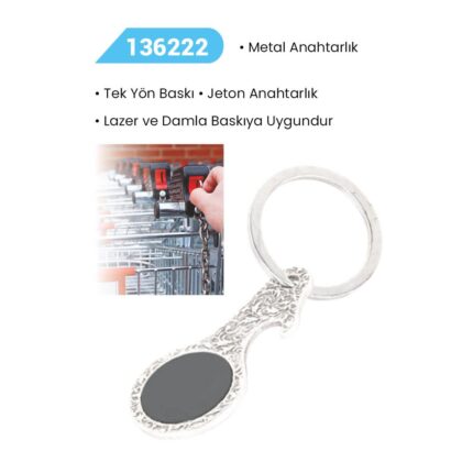 136222 METAL ANAHTARLIK