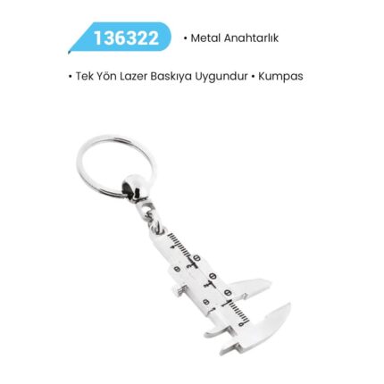 136322 METAL ANAHTARLIK