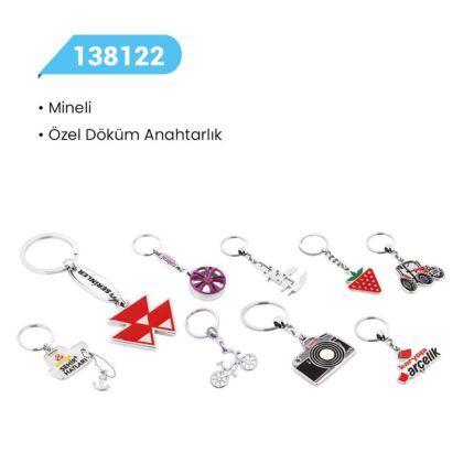 138122 MİNELİ ANAHTARLIK
