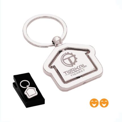 140219 Promosyon Metal Ev Anahtarlık