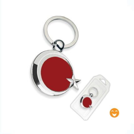 140719 Promosyon Ay Yıldız Anahtarlık