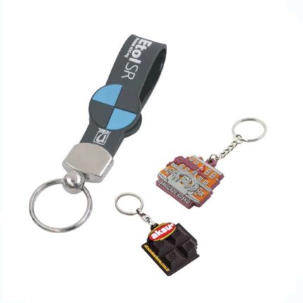 142719 Promosyon PVC Silikon Anahtarlık
