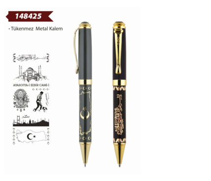 148425 Tükenmez Metal kalem