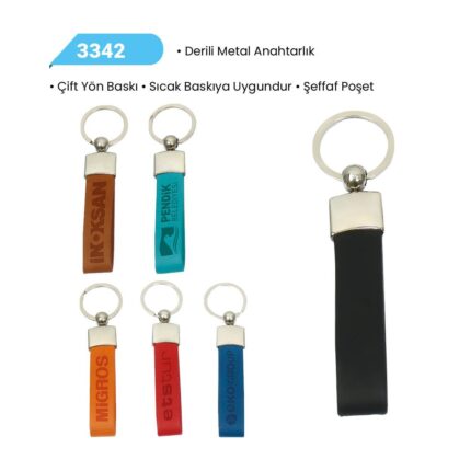 3342 DERİ ANAHTARLIK