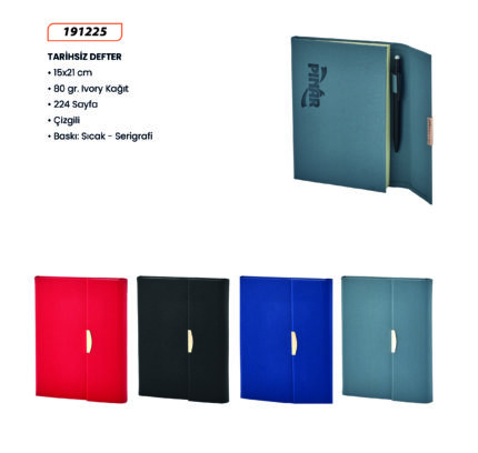 191225 Tarihsiz Defter