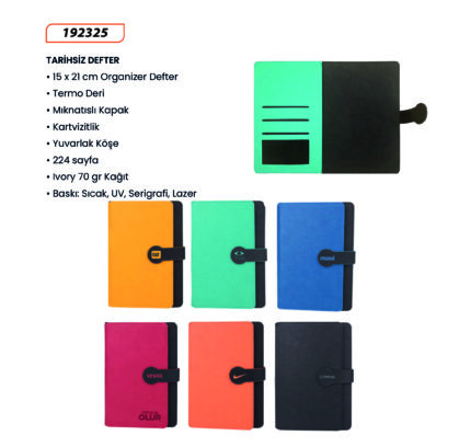 192325 Tarihsiz Defter