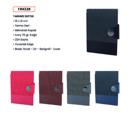194326 Tarihsiz Defter