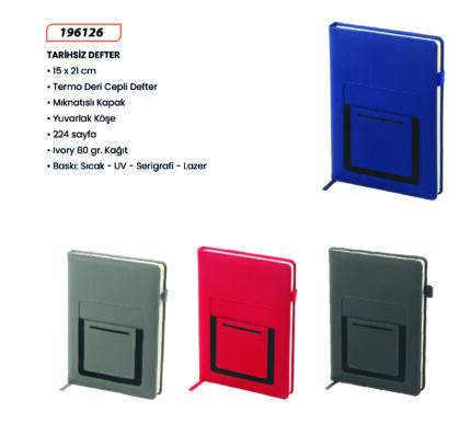 196126 Tarihsiz Defter