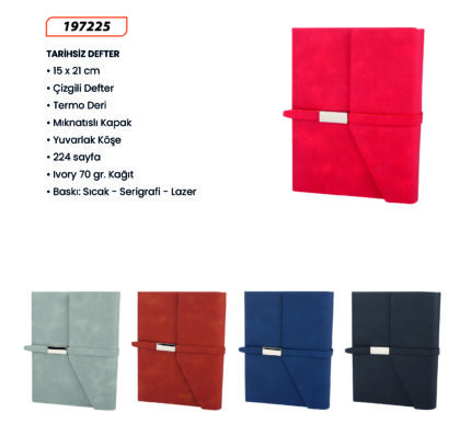 197225 Tarihsiz Defter