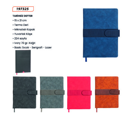 197325 Tarihsiz Defter