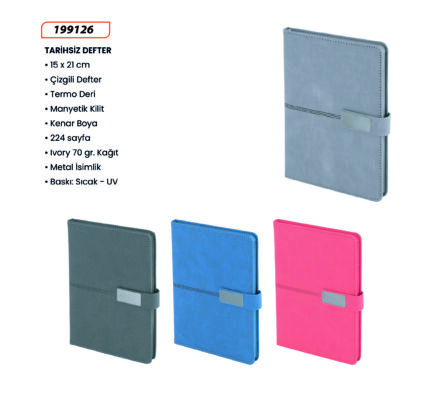 199126 Tarihsiz Defter