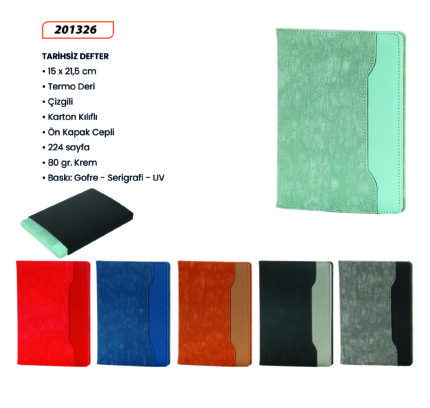 201326 Tarihsiz Defter