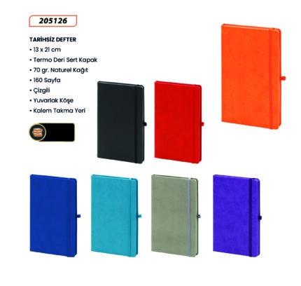 205126 Tarihsiz Defter