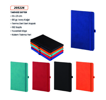 205226 Tarihsiz Defter