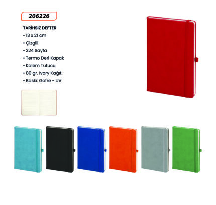 206226 Tarihsiz Defter