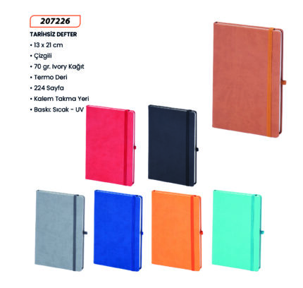 207226 Tarihsiz Defter