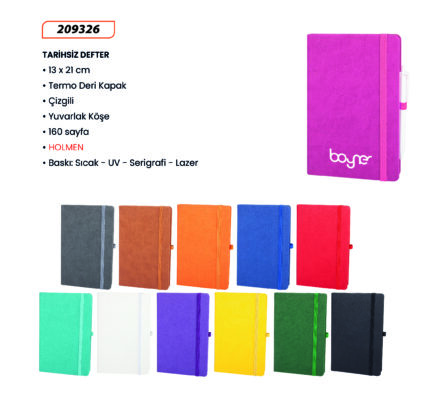 209326 Tarihsiz Defter