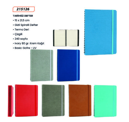 215126 Tarihsiz Defter