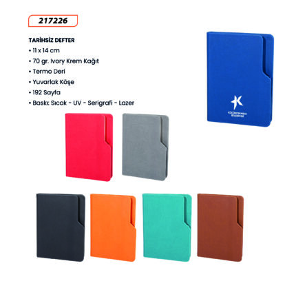 217226 Tarihsiz Defter