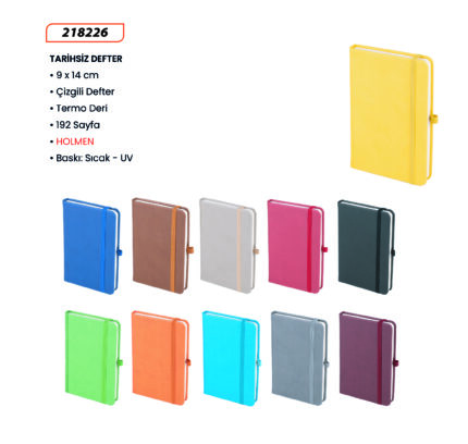 218226 Tarihsiz Defter