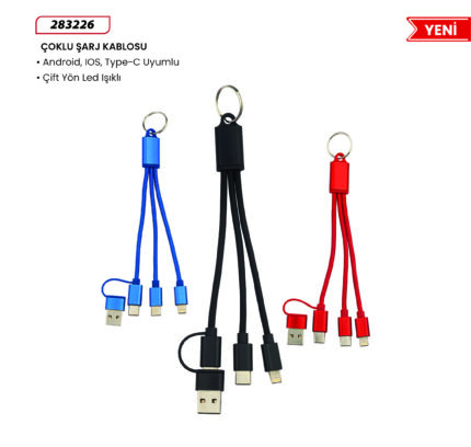 283226 Çoklu Şarj Kablosu