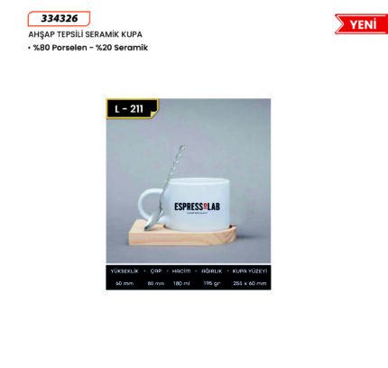 334326 Seramik Kupa