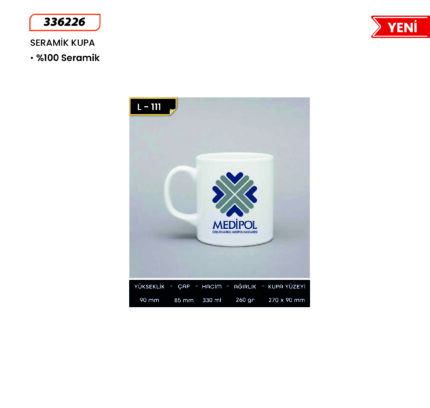 336226 Seramik Kupa
