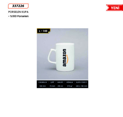 337226 Porselen Kupa