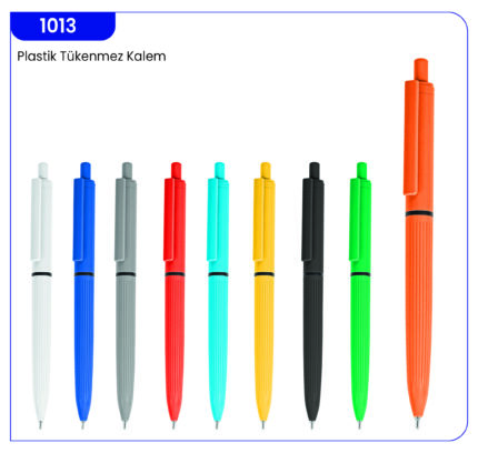 1013 Plastik Tükenmez Kalem