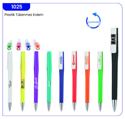 1025 Plastik Tükenmez Kalem