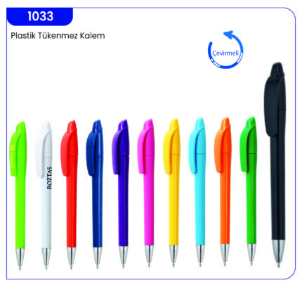 1033 Plastik Tükenmez Kalem