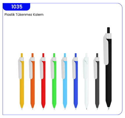 1035 Plastik Tükenmez Kalem