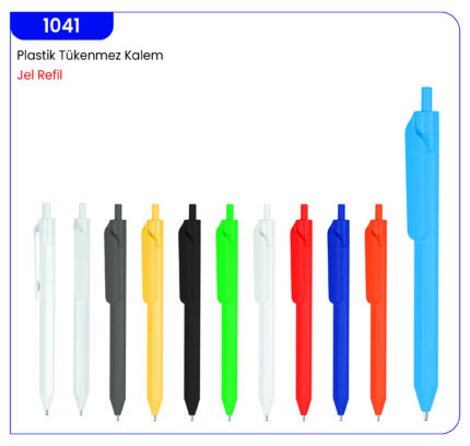 1041 Plastik Tükenmez Kalem