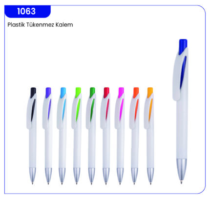 1063 Plastik Tükenmez Kalem
