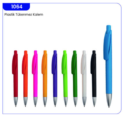 1064 Plastik Tükenmez Kalem