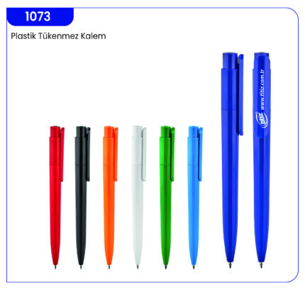 1073 Plastik Tükenmez Kalem