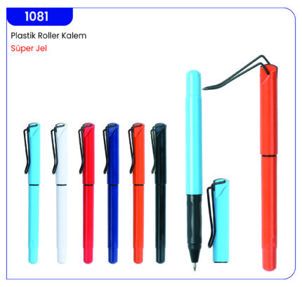 1081 Plastik Tükenmez Kalem
