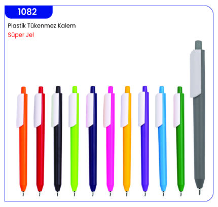 1082 Plastik Tükenmez Kalem