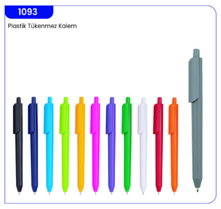 1093 Plastik Tükenmez Kalem