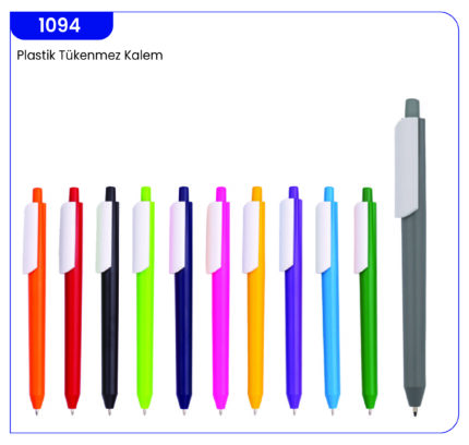1094 Plastik Tükenmez Kalem