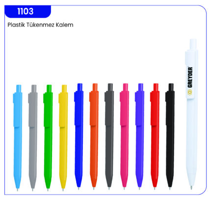 1103 Plastik Tükenmez Kalem