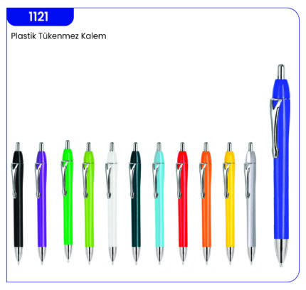 1121 Plastik Tükenmez Kalem