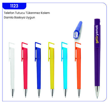 1123 Plastik Tükenmez Kalem